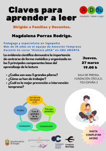 CHarla Lectura Magdalena