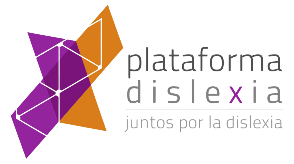 Plataforma dislexia logo fondo transparente