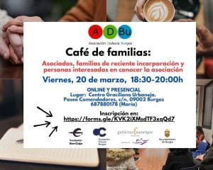 Cafe familias ADBu 20 marzo